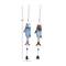 2.6ft. Multicolored Metal Coastal Windchime Set